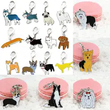 Лидер продаж 25 мм бирка для собак диск для домашних животных ID аксессуары из эмали ошейник ожерелье подвеска квалифицированный ошейник для домашних животных ID метки 15 цветов Прямая поставка