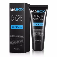 Отбеливающий крем для лица Mabox черная маска на присоске носа