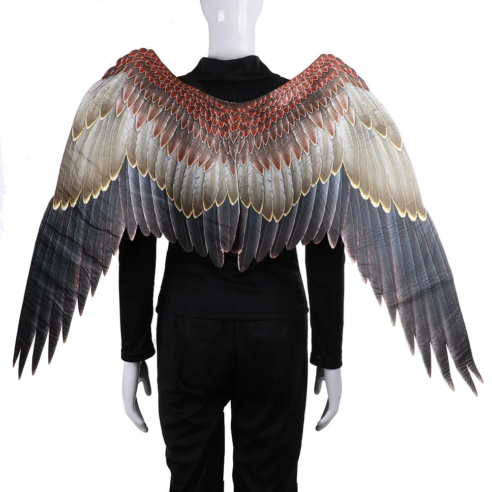 

Cosplay Disfraz De Pajaritos Burningman Festival Adult Japanese Game Onmyoji Cosplay Tengu Bird Carnival Costume Large Big Wings