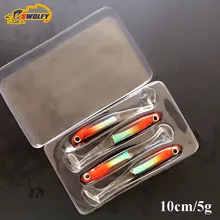 16 pieces 5.4g Soft Bait Lure Fishing Artificial Bait Fish 115mm T Tail Soft Baits For Jig Head Texas Wacky Carolina Rig