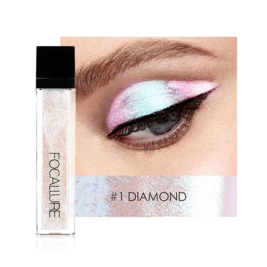 2018 New Women's Makeup Eye shadow FOCALLURE 1pc Metallic