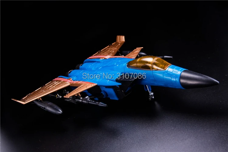 Трансформация G1 MP11 MP-11 STC Ramjet thandt Thunder Six Brother F15 Air-Craft Fighter сплав негабаритных фигурка Робот Игрушки