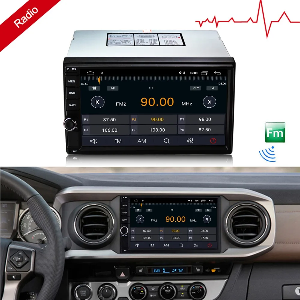 Cheap 7" Android 8.0 Quad Core 2G+16G Universal Double 2 Din Car Audio Stereo GPS Navigation Car Radio Kits Car Multimedia RDS no dvd 8 Cheap 7" Android 8.0 Quad Core 2G+16G Universal Double 2 Din Car Audio Stereo GPS Navigation Car Radio Kits Car Multimedia RDS no dvd 8