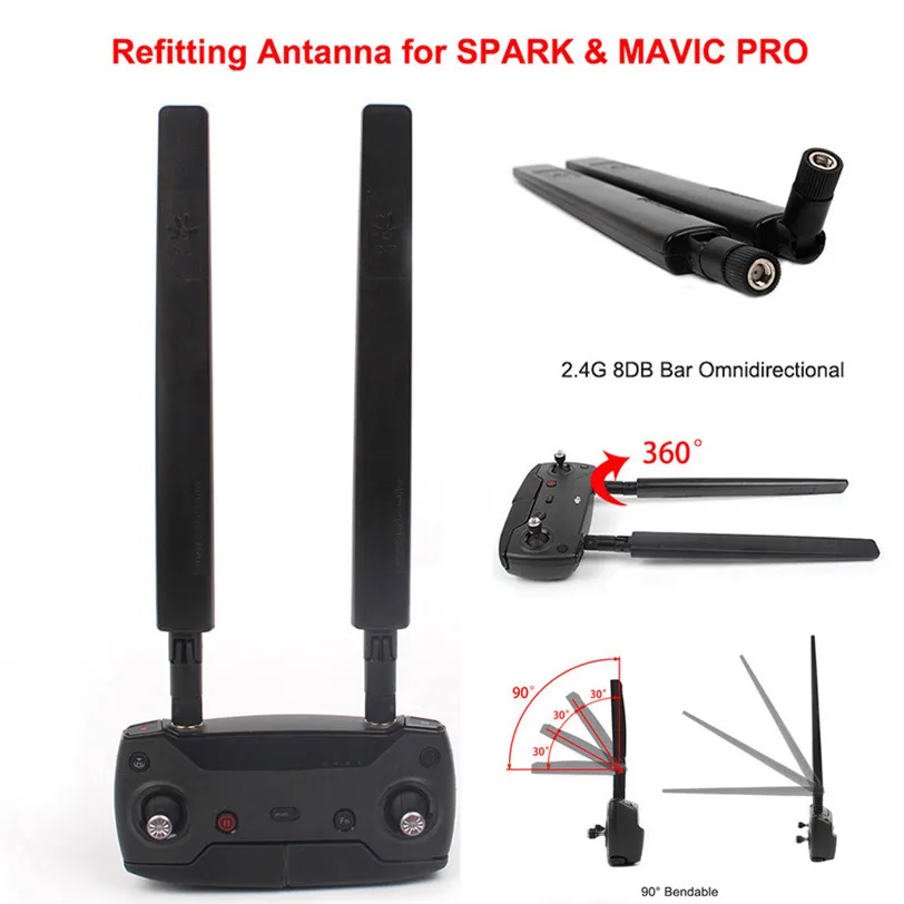 

Enhanced 7000m Refitting Antenna Signal Full Range For DJI Mavic Pro / SPARK Professional Drop Shipping Oct23