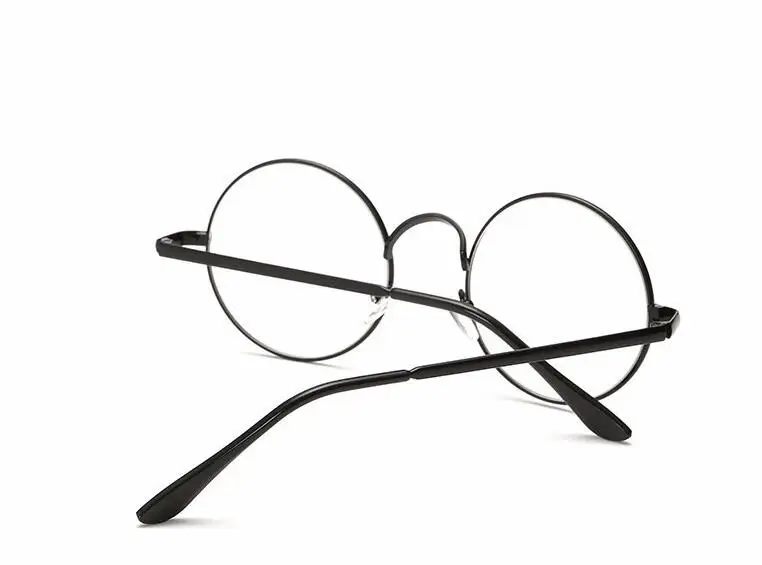 Emosnia негабаритных близоруких солнцезащитных очков для женщин и мужчин Круглый оправа с прозрачными линзами оптический панк Пилот очки люнет Oculos