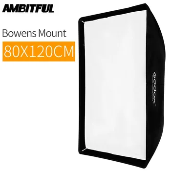 

Godox SB-UE 80 x 120cm / 31'' * 47'' Portable Rectangular Umbrella Bowens Mount Softbox with Carry Bag for Studio Flash