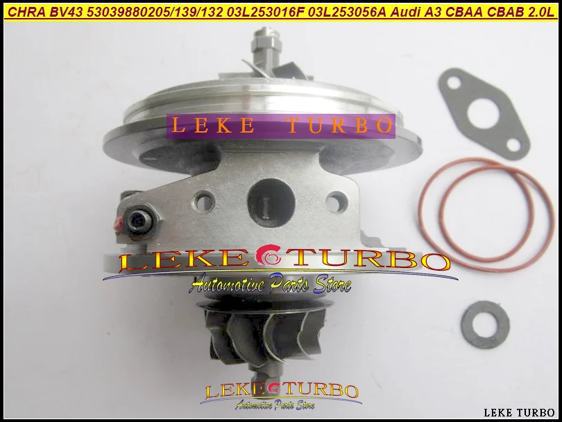 Turbo Cartridge CHRA BV43 53039880205 53039880139 53039880132 03L253056A 03L253019J 03L253019T 03L253016F For Audi A3 CBAA CBAB (2)