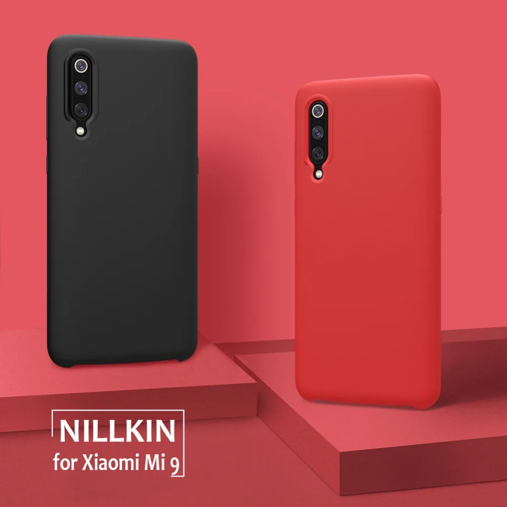 

Xiaomi Mi 9 Case Nillkin Flex Pure Case Baby Skin Touch Soft Silicone Matte Back Cover for Xiaomi Mi9 Mi 9 Nilkin TPU Phone Case