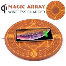 

Youbina Universal Magic Array Table Qi Wireless Charger Magic Circle Mobile Phone Charging Pad 10W