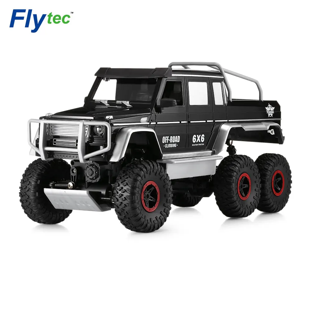 

Flytec 699-119 1:10 2.4G Full Function Simulation 6-Wheel Off-Road Climber RC Car Anti-Collision Strong Power Motor RC Cars