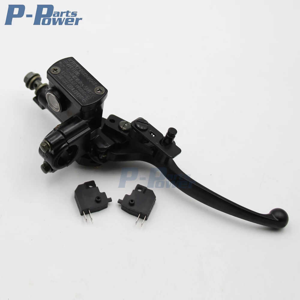 Right Hydraulic Brake Master Cylinder Lever & Brake Light Switch 50 70