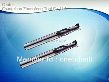

Tungsten solid carbide square end mill
