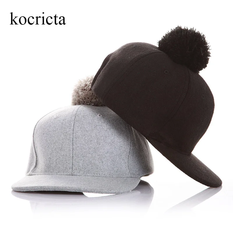 Prix pour Enfant Bébé Garçons Filles Hiver Pom Pom Casquette de baseball pour Enfants Solide Hip Hop Réglable Chapeau Enfants Prix pour Enfant Bébé Garçons Filles Hiver Pom Pom Casquette de baseball pour Enfants Solide Hip Hop Réglable Chapeau Enfants