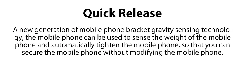 Xiaomi Mijia COOWOO Smart Car Bracket with Gravity Sensor One-handed Operation Multi-device Compatible Air Outlet Clip Holder (2)