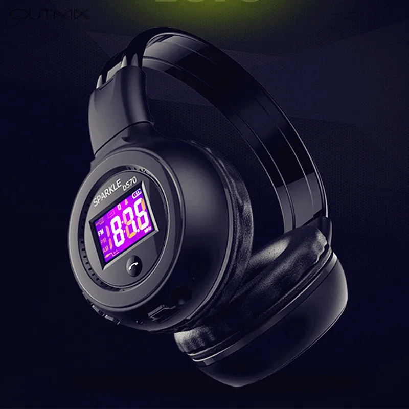 

Wireless Bluetooth Headphone HiFi Stereo Headset Bluetooth Earphone With Microphone FM Radio Micro SD Card Play for pc phone