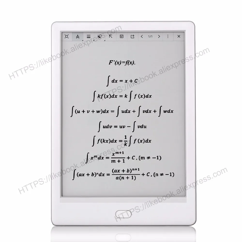 Новое поступление, электронная книга, 7,8 дюймов, likebook Muses, Android 6. 0, Восьмиядерный процессор frontlight, 2 Гб ram, с функцией рукописного ввода