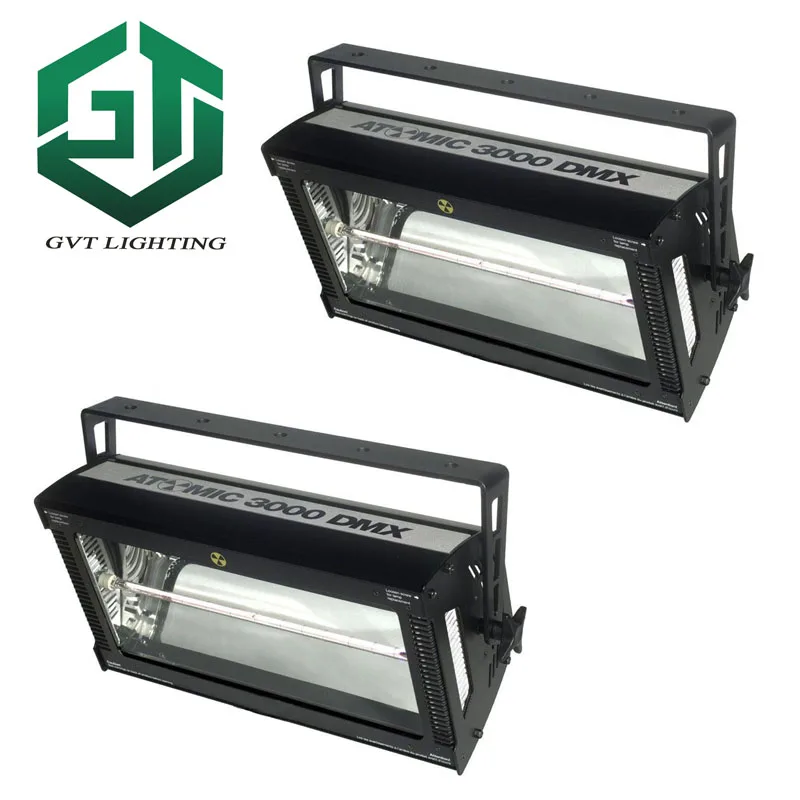 

2pcs/lot NEW DMX 512 3000W strong Strobe Light 220V-240V Only stroboscope For stage discos DJ bar dance halls club tour