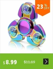 Fidget Spinner Finger Gyro красочный пожарное колесо красочный металлический Клевер между пальцами гироскопа декомпрессия артефакт