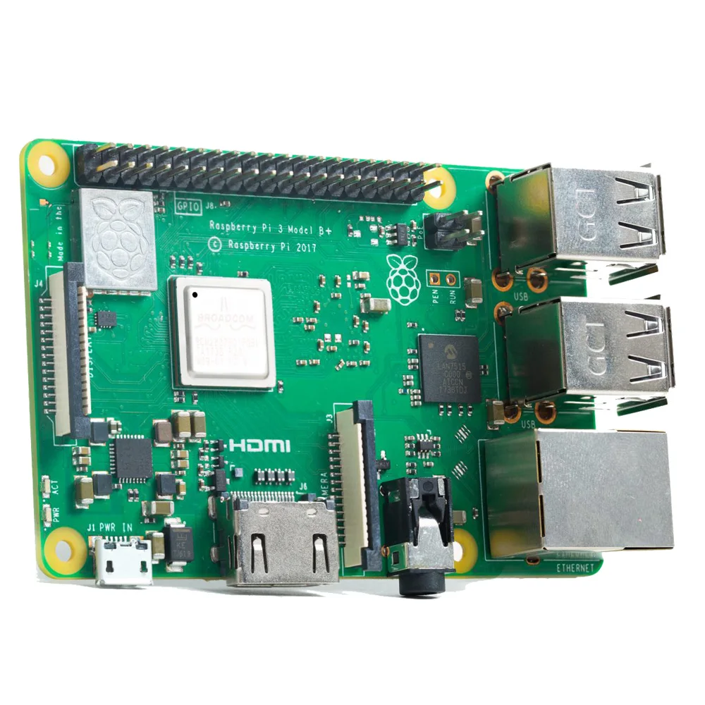 Оригинальная фотография 10000 + 3B Plus Raspberry Pi Model 3 B с WiFi и Bluetooth охлаждающий вентилятор