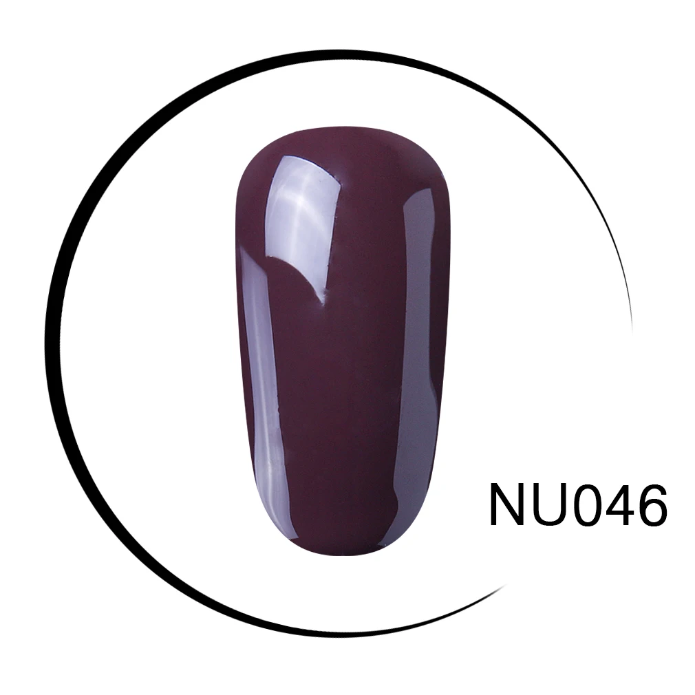 Elite99 10 мл телесный цвет серия Профессиональный Гель-лак для ногтей Цветной Гель-лак Venalisa Led& UV замачиваемый цветной лак гель - Цвет: NU046