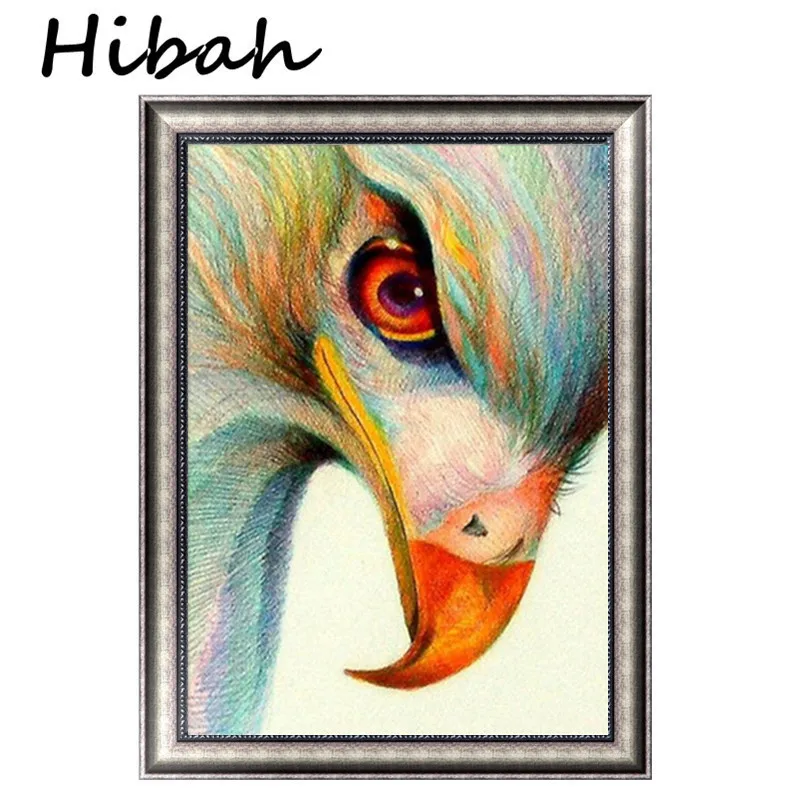 

5D DIY Diamond Painting Cross Stitch Owl Rhinestone Round Diamond Embroidery Flower Home Decor