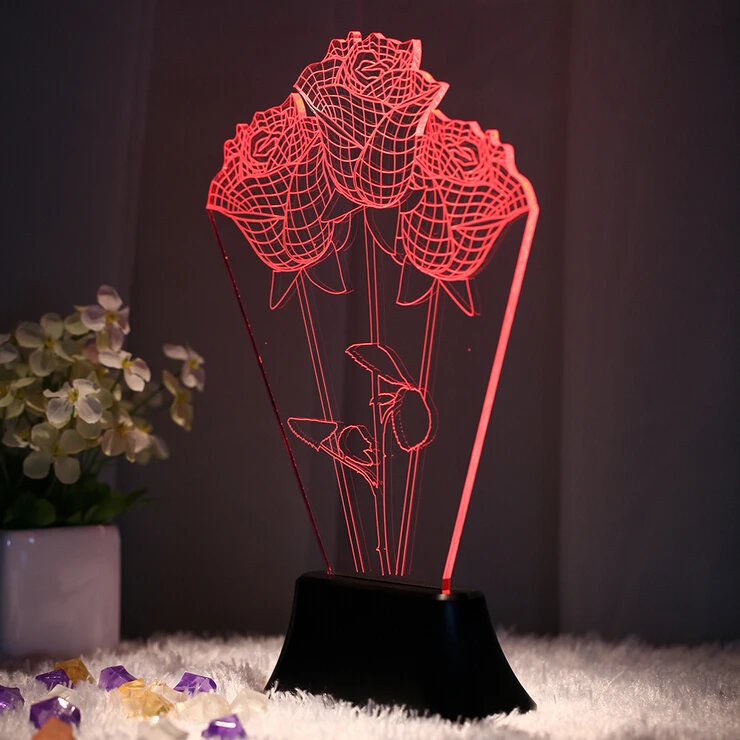 3d créative lumière colorée 3d led illusion veilleuse changement couleurs atmosphère lampes lumière de nuit chambre.jpg Chambre Damis Créatif