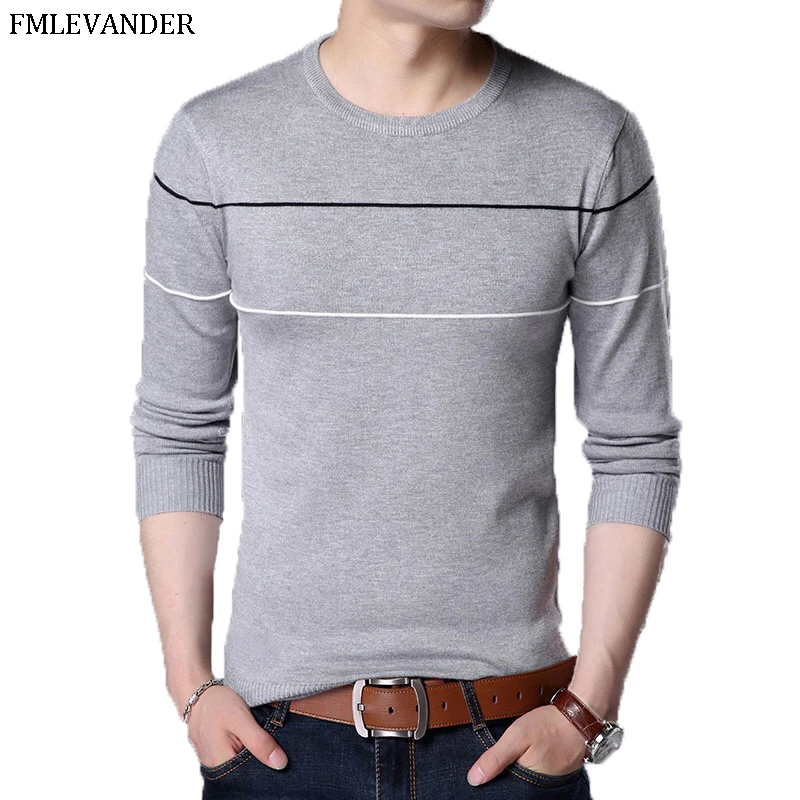

Men's sweater Hombre 2019 Large Sizes 4XL Pure Color Grey Blue Black Red O-neck Sweater Men