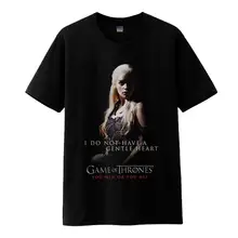 High-Q Game of Thrones Daenerys Targaryen t-stücke shirt t-shirt baumwolle T-Shirts Das Lied von Eis und Feuer Khalees t-shirt t-shirt tees