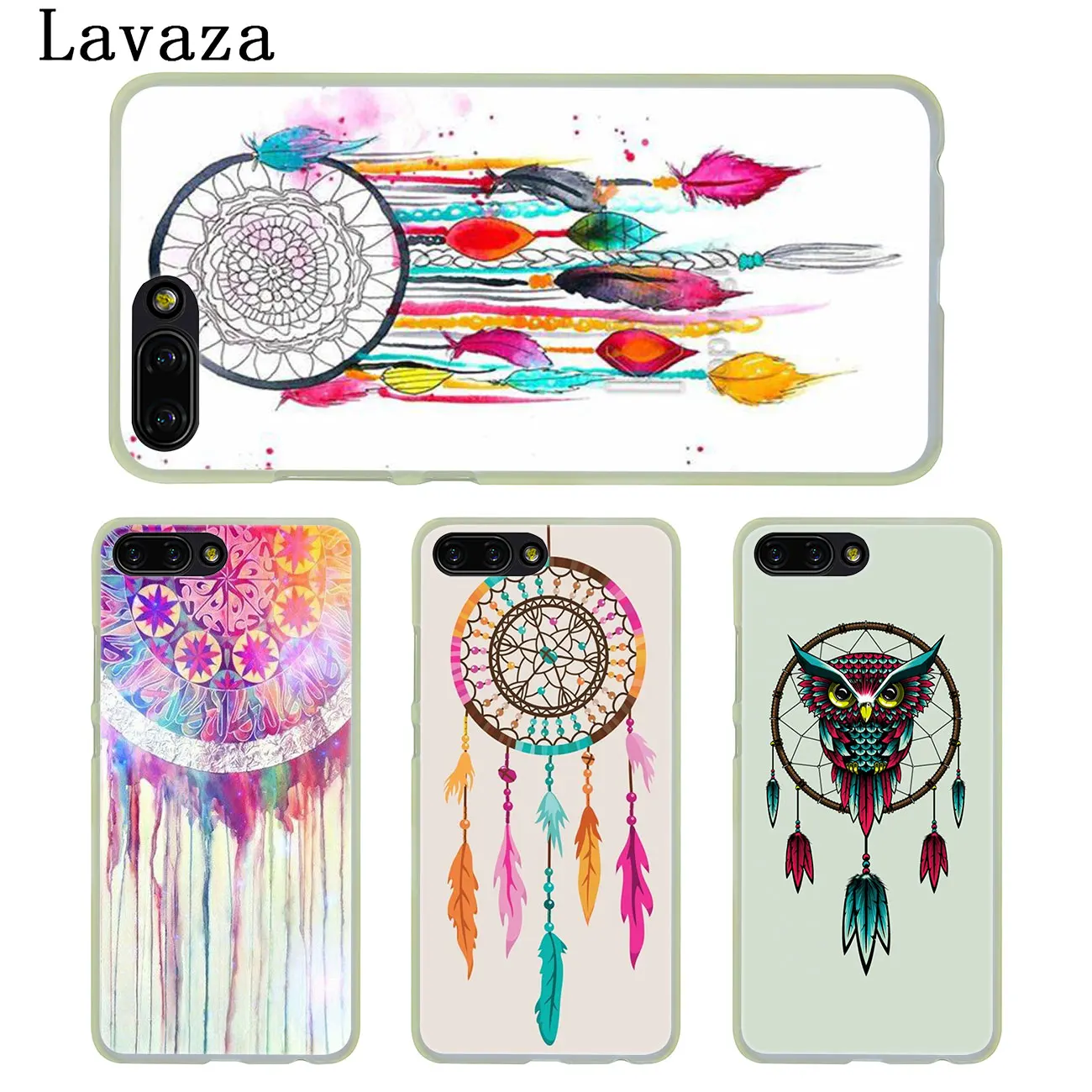 Чехол lawaza Ловец снов с акварелью для Huawei P30 P20 Pro P9 P10 Plus P8 Lite Mini 2016 2017 P smart Z 2019