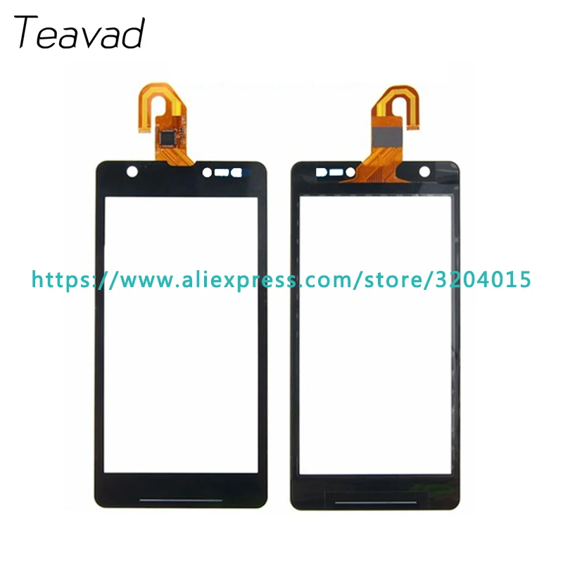 High Quality 4.6&quot For Sony Xperia ZR M36h M36 C5502 C5503 Touch Screen Digitizer Sensor Outer Glass Lens Panel Black | Мобильные