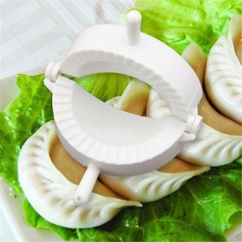 

3pcs 7CM/8CM/10CM Dumpling Molds Cooking Pastry Chinese Dumplings Tool Kitchen plastic Dough Press Dumpling Pie Ravioli Mould