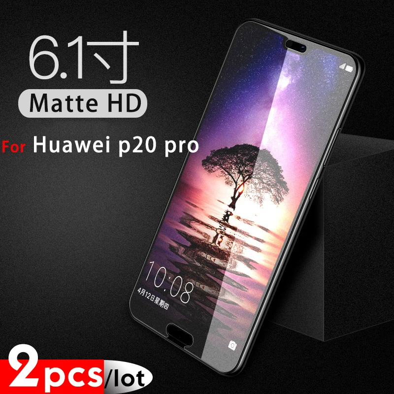 Закаленное стекло для Huawei P 10 20 30 pro plus закаленное honor 8 9 lite 8x play 2 шт./лот матовая