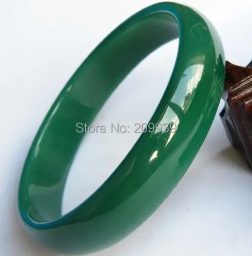 

huij 00540 beautiful jewelry Real Natural Green real natural agate bangles bracelet