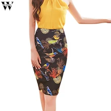 Womail женские юбки, женские летние модные трендовые удобные повседневные юбки с принтом, удобные и универсальные юбки J25