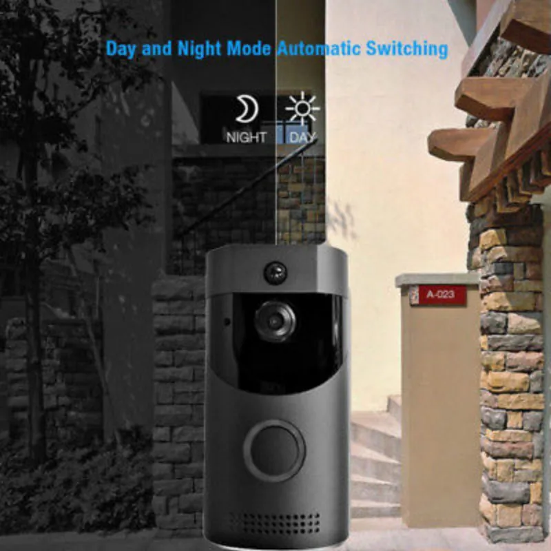 1080 P Смарт wifi безопасности дверной Звонок беспроводной Видео дверной телефон ИК визуальная камера ночного видения запись системы безопасности комплект
