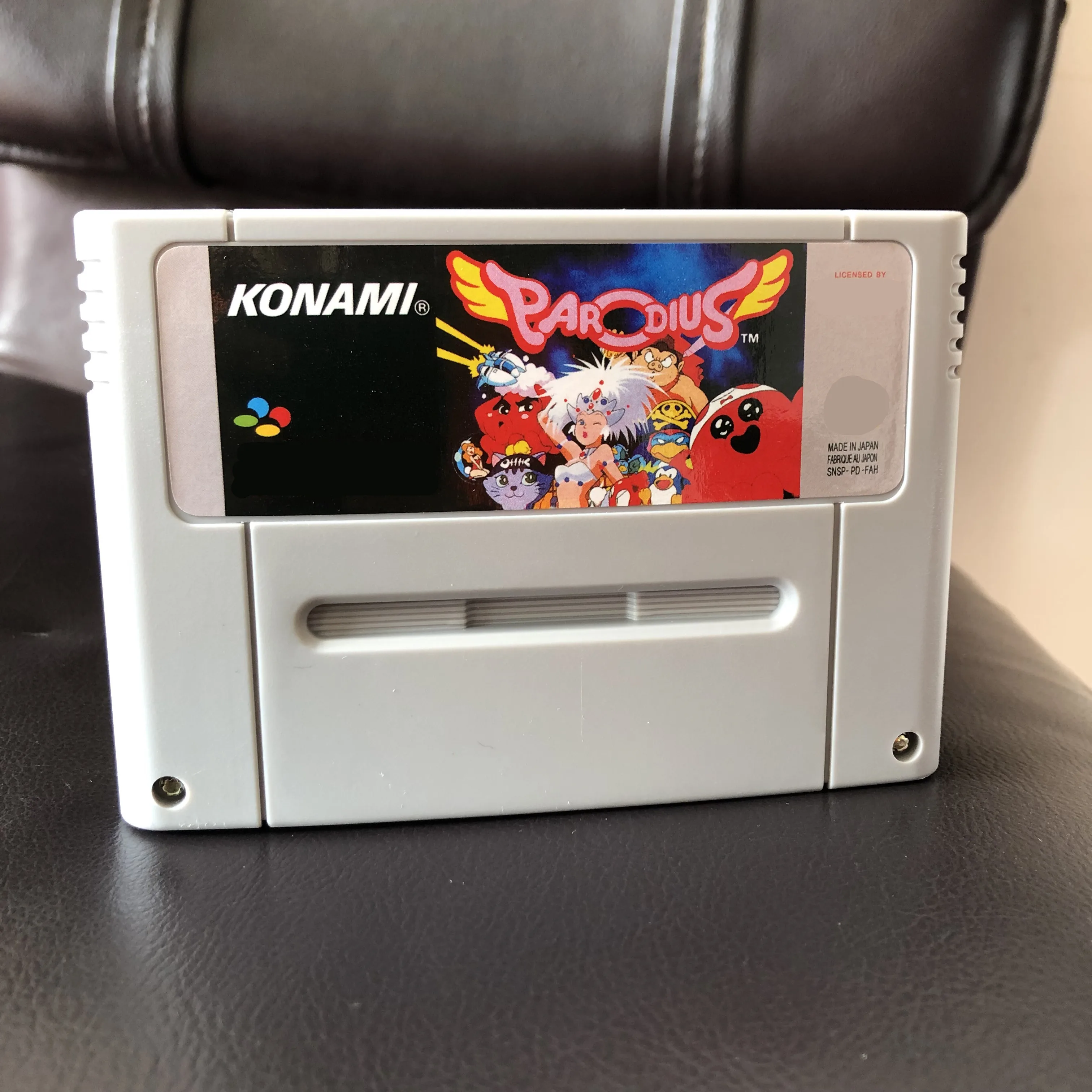 

Parodius English-PAL version 46pins video games card for PAL console !