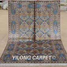 Yilong 4'x6' традиционный Тебриз ковер vantage турецкий kas восточные ковры(1915