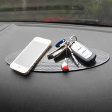 28*9cm Car Dashboard Holder Perfectly Non Slip Sticky Pad For Key Coin Sunglass Anti Slip Mat Black For Mobile Phone mp4 GPS