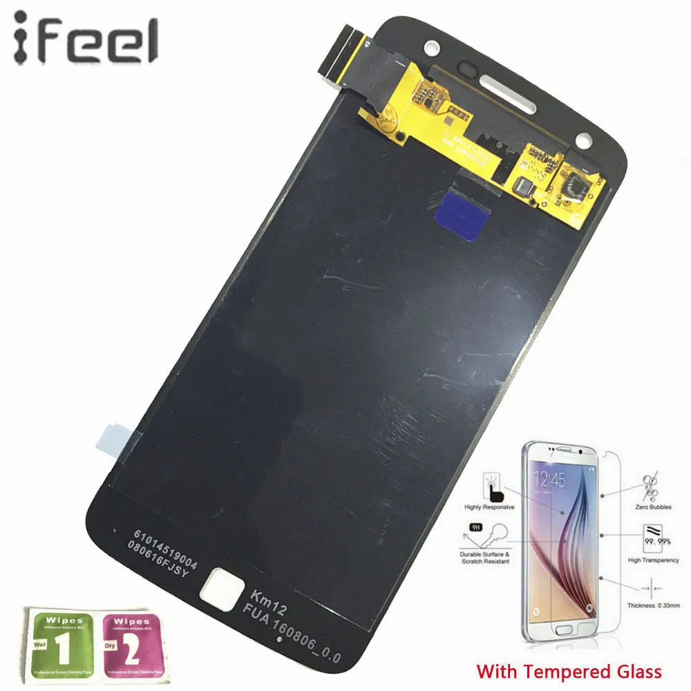 

New 100% Test Working LCD For Motorola Moto Z Play XT1635 LCD Display Touch Screen With Digitizer Assembly