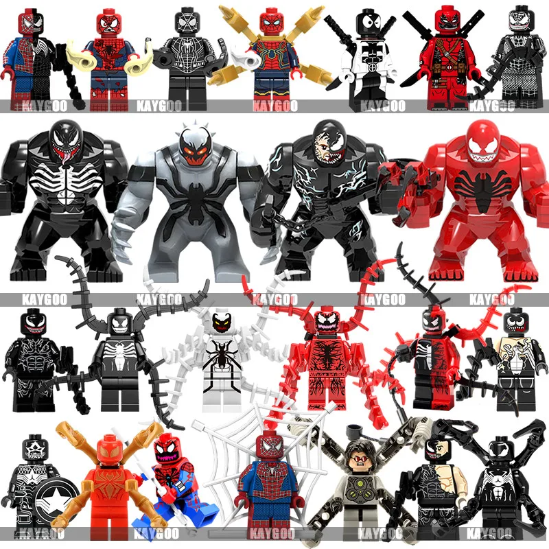 

Iron Man Marvel Avengers Super Hero Figure Marvel Ironman Iron-Man legoings Building Sets Model Bricks legoing venom Blocks