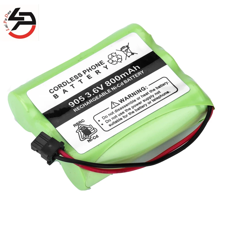3.6v 800mAh Cordless Phone Replacement Battery BT 905 Ni cd Battery For