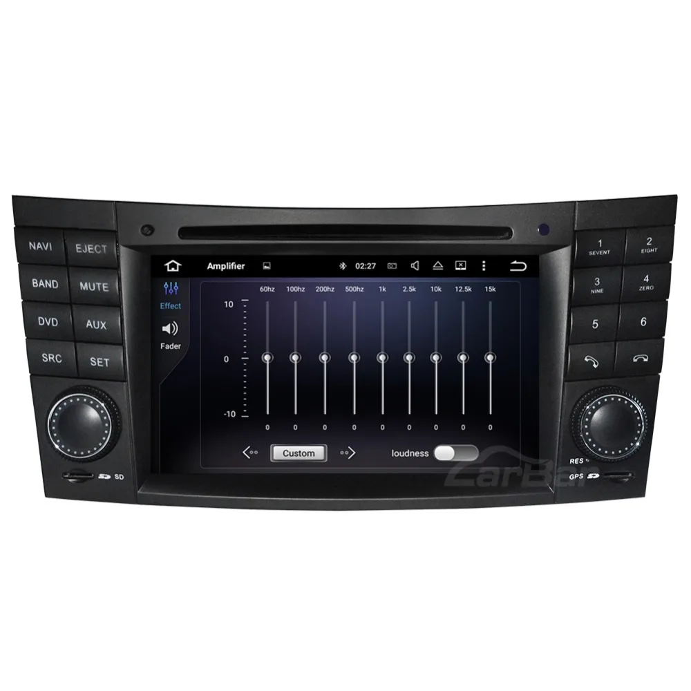 " Android автомобильный DVD gps Навигатор Радио аудио стерео плеер для Mercedes Benz E класс W211 CLS W219 CLK W209 G W463 2001-2008