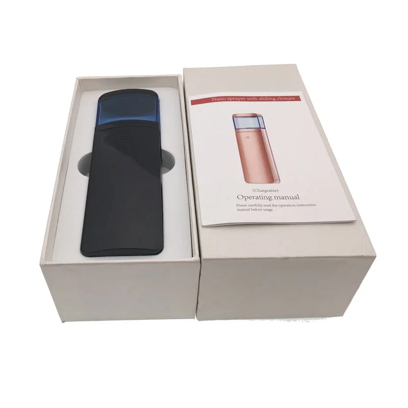 Портативный кожи испарения Handy туман Nano спрей уход за кожей лица ингалятор платные USB распылитель наноаэрозоля паровой красота