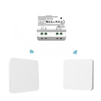 

Intelligent Switch Self-generating Switch Set 2 Control 1 Set Nintendo Switch Interruptor Light Switch Touch Switch