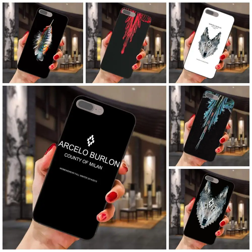 

Marcelo Burlon Colorful Wings Feather For Huawei Y3 Y5 II Y6 Y7 Y9 nova 2 Plus 2S 3i 4 4e Lite Plus Prime 2017 2018 2019