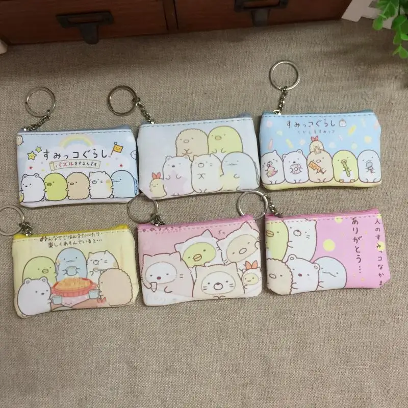 IVYYE Sumikko gurashi плюшевый Кошелек кукла сумка стильная футболка с изображением