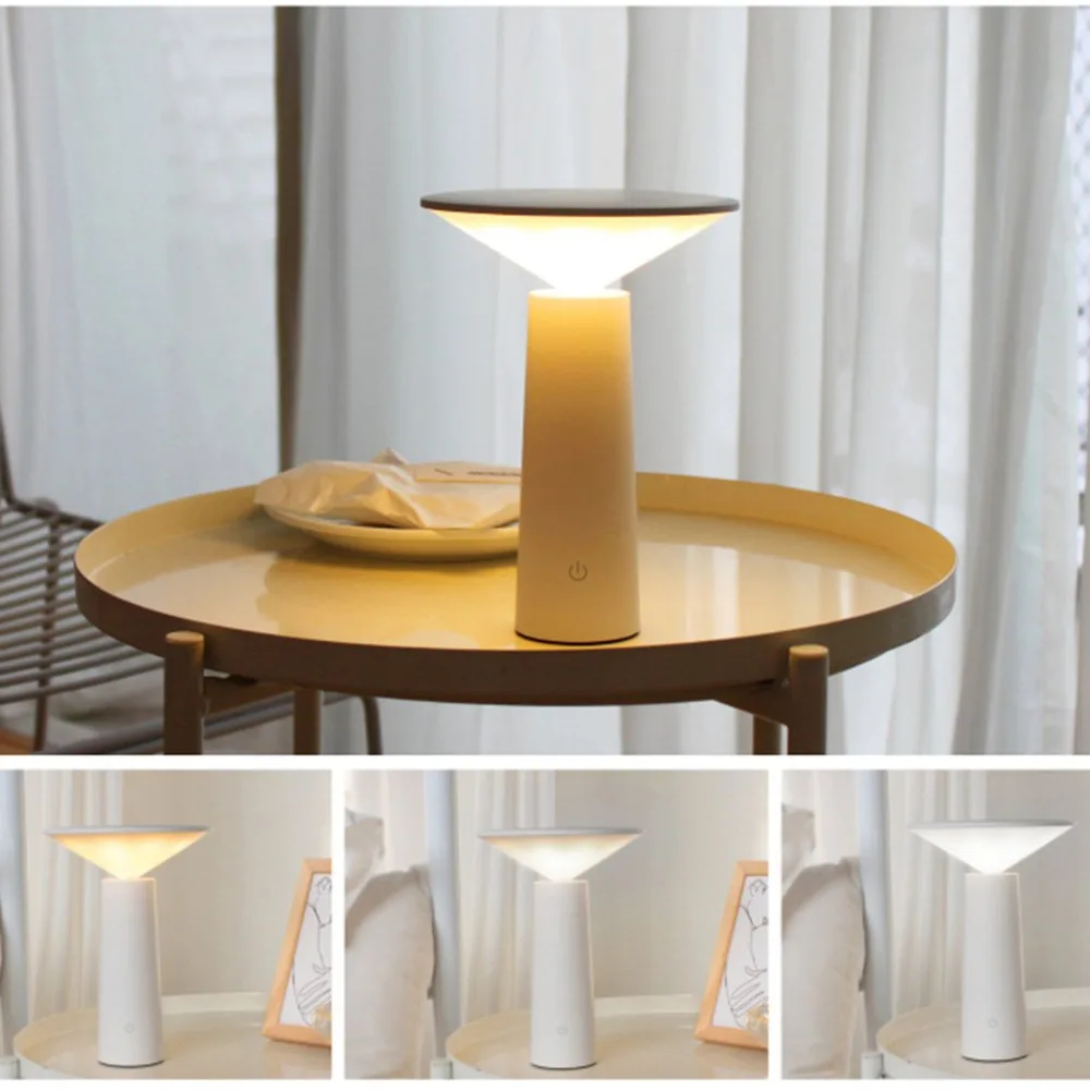 

Eye Care Desk Lamp USB Rechargeable Student Learning Reading Light Plug-in Dimming And Color Adjust Folding Table Lamp