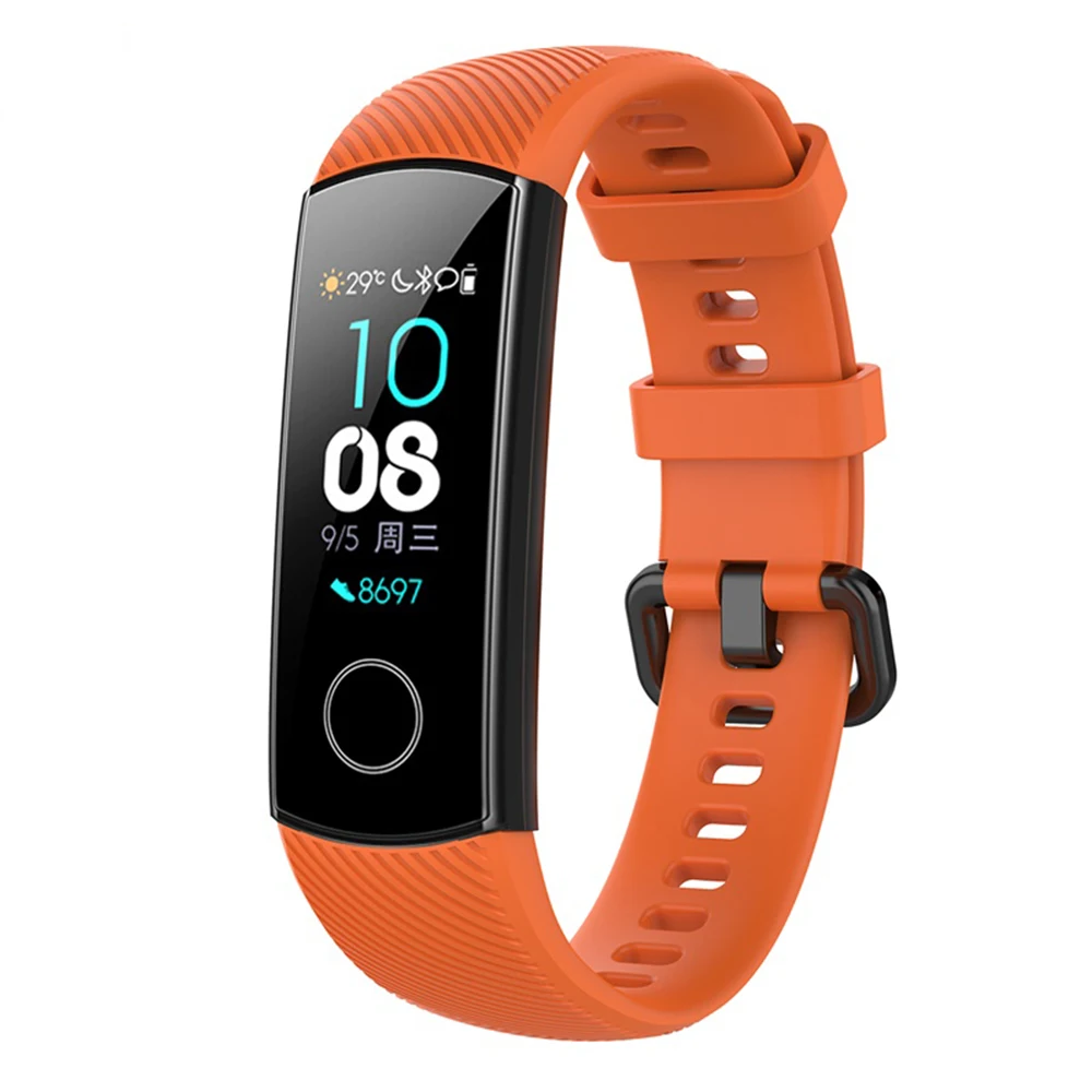Sport Silicone Replacement Watch Band - Original Soft Fashion Strap Bracelet