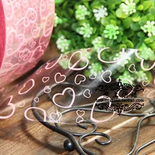 Размер 6 см 1 кг пластиковая Прозрачная мягкая розовая пленка для украшения торта Мусса