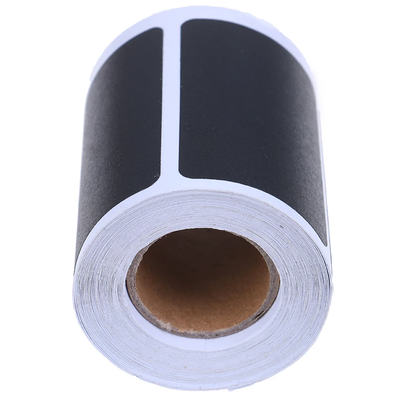 

120pcs/roll Waterproof Chalkboard Kitchen Spice Label Stickers Home Jam Jar Bottle Tags Blackboard Labels Stickers